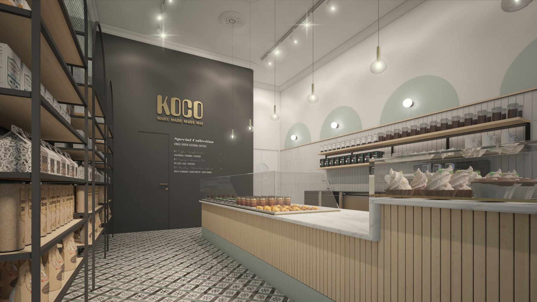 Confectionery simulation