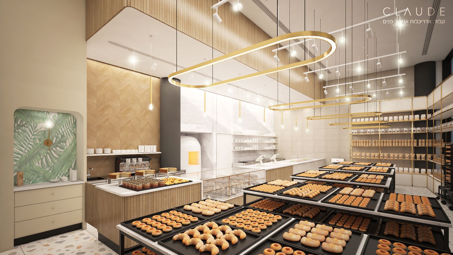 עיצוב פנימי למאפיה מודרנית יוקרתית
